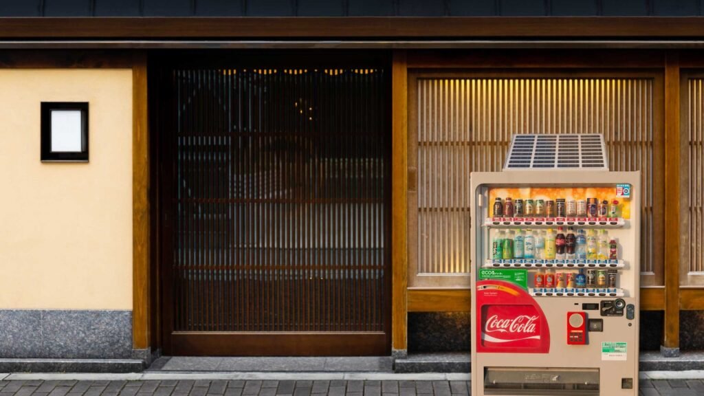 solar-powered vending machines