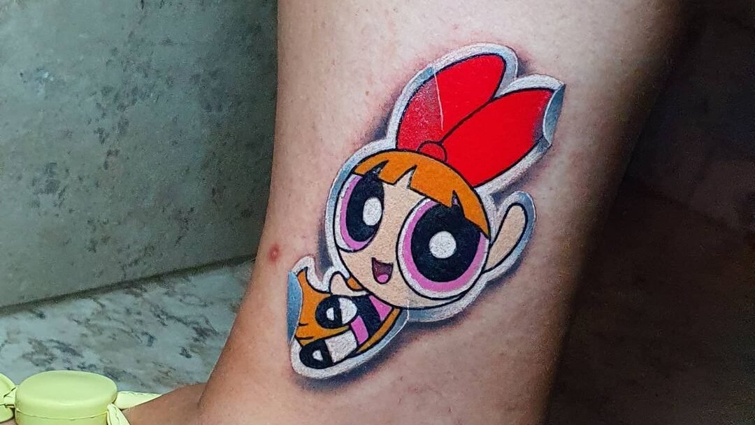 3D tattoo sticker design