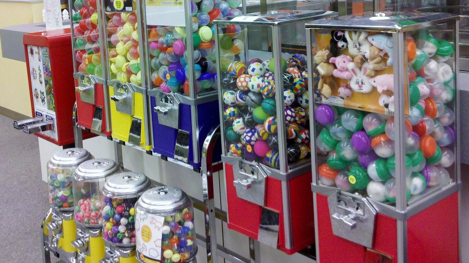 toy vending machines