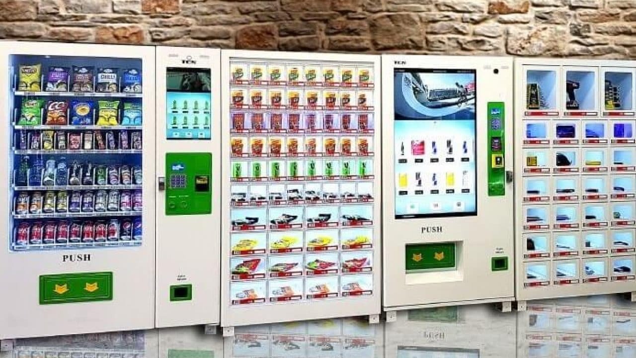 multiple vending machines