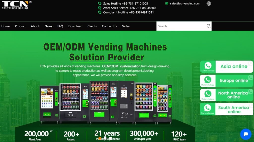 Top 10 Vending Machine Suppliers in China