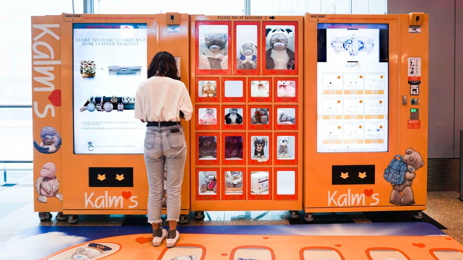 Vending Machines in Airports