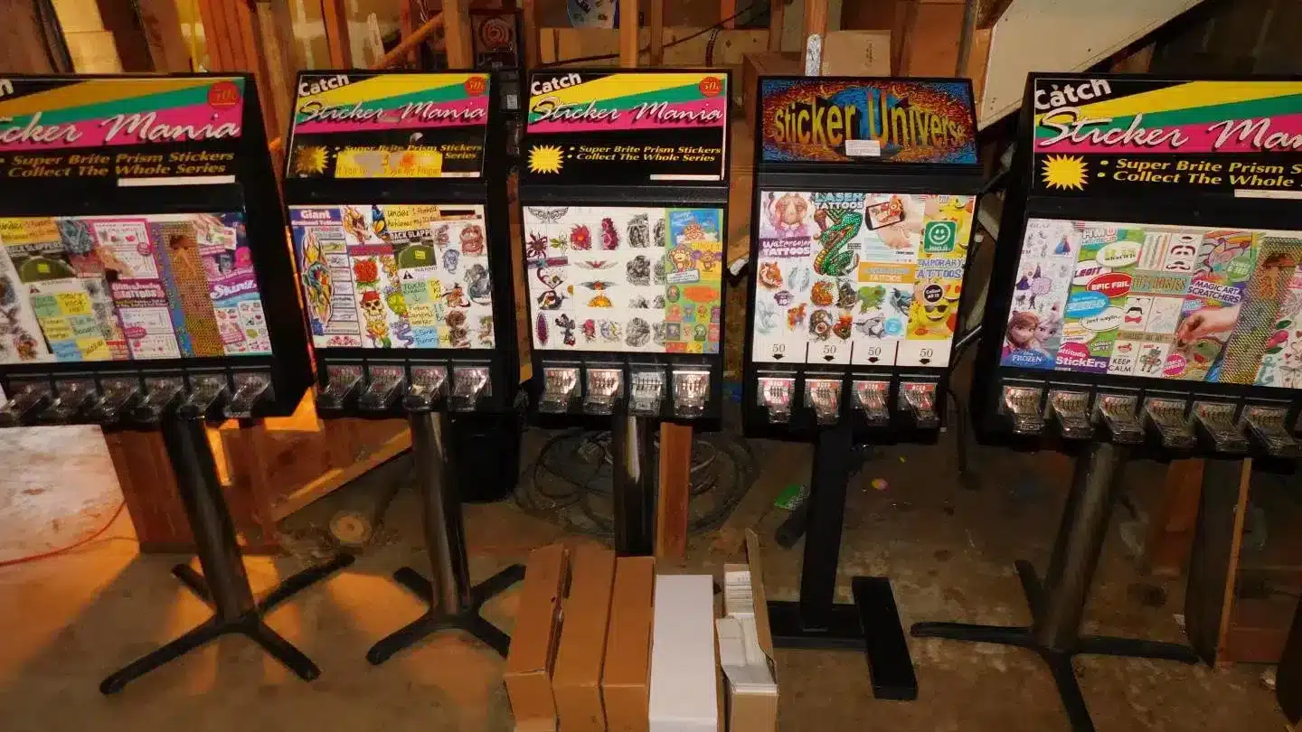 the evolution of tattoo vending machines