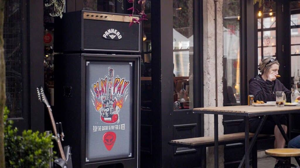 Vending Machine for customers in a bar