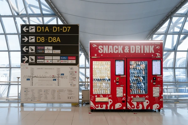 Vending Machines in Airports