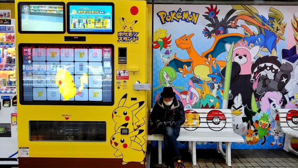Ideal locations for trading card vending machines in shopping malls, game stores, and schools