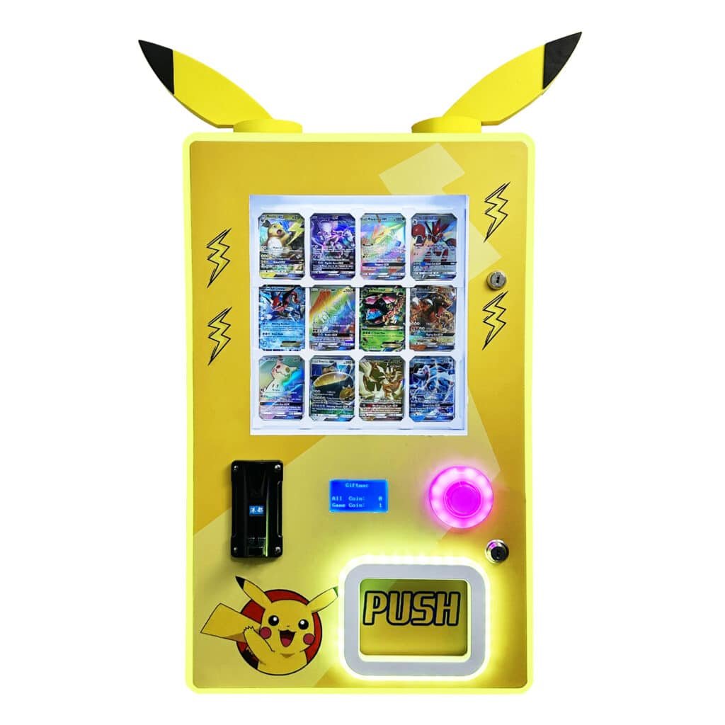 Mini Vending Machine for Pokemon Cards