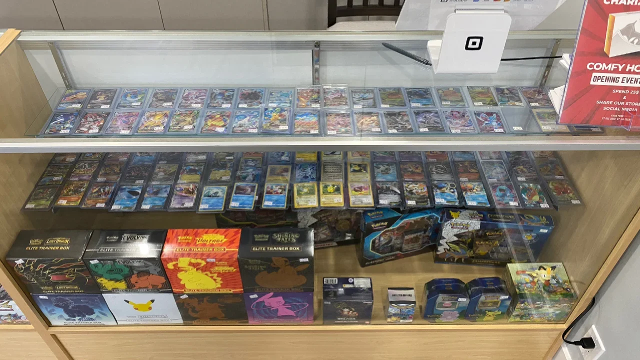Retail store for Pokemon Cards