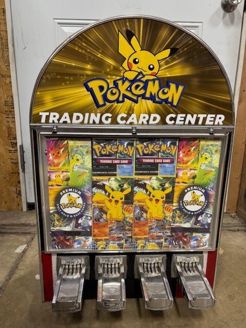Mechanical Pokemon Vending machine(