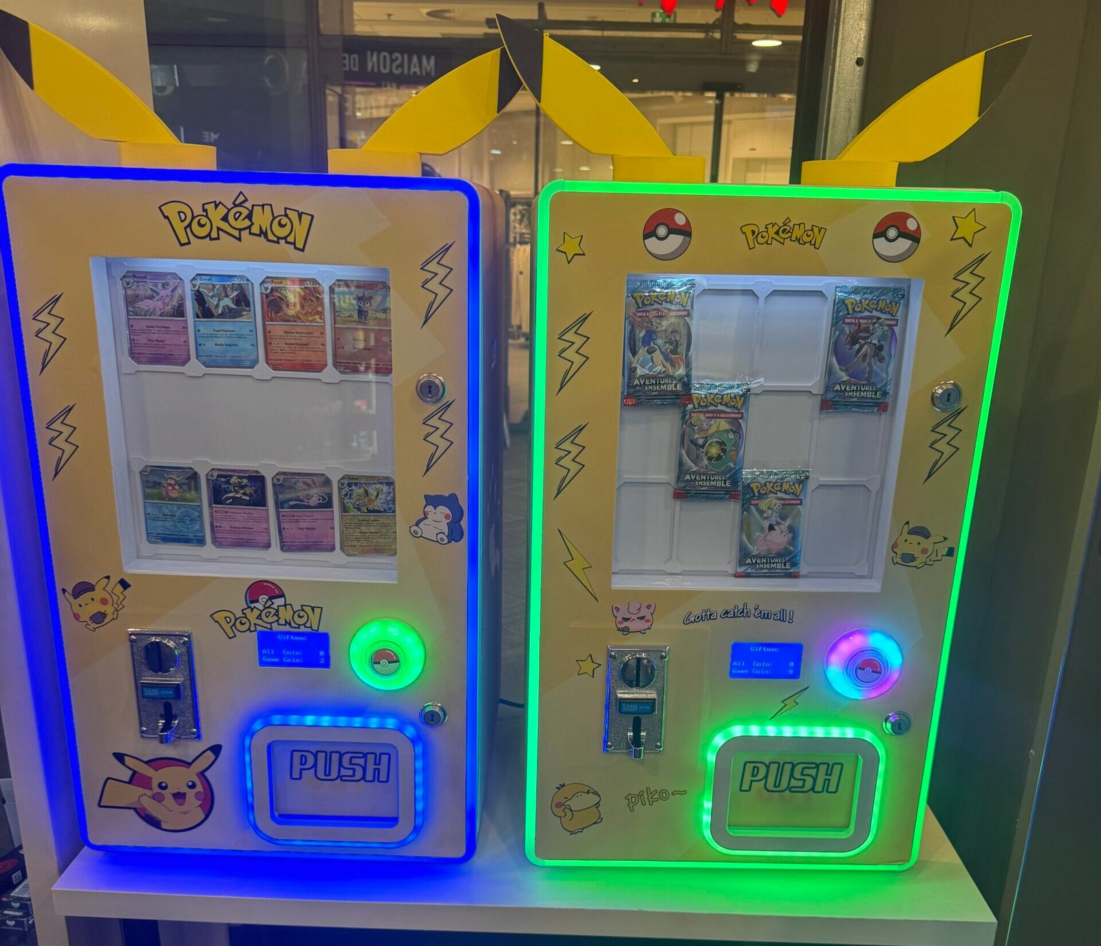 pokemon vending machine