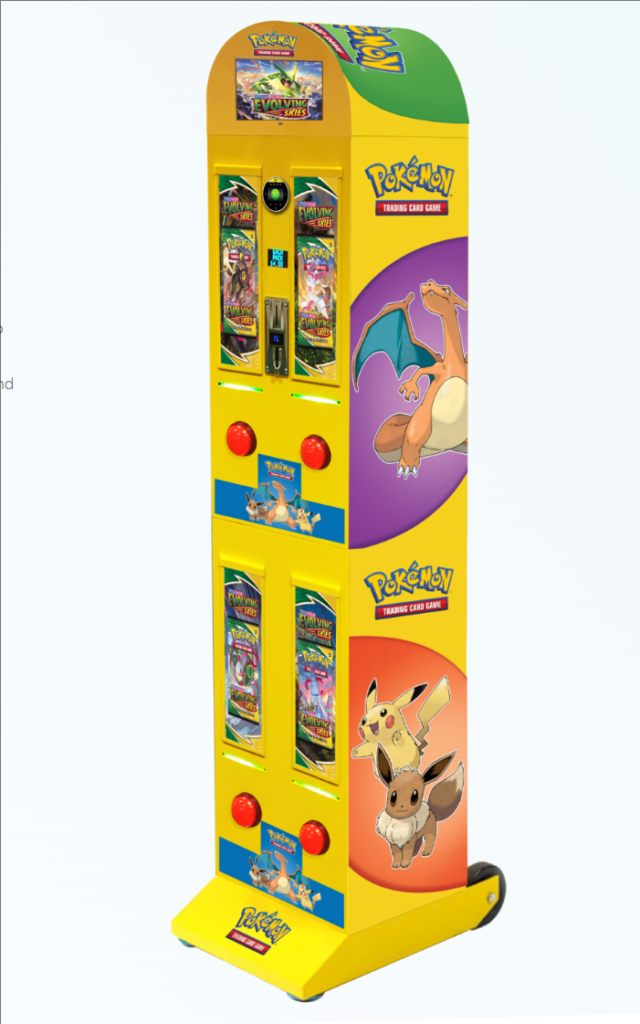 POKEMON VENDING MACHINE FROM TCG VENDING