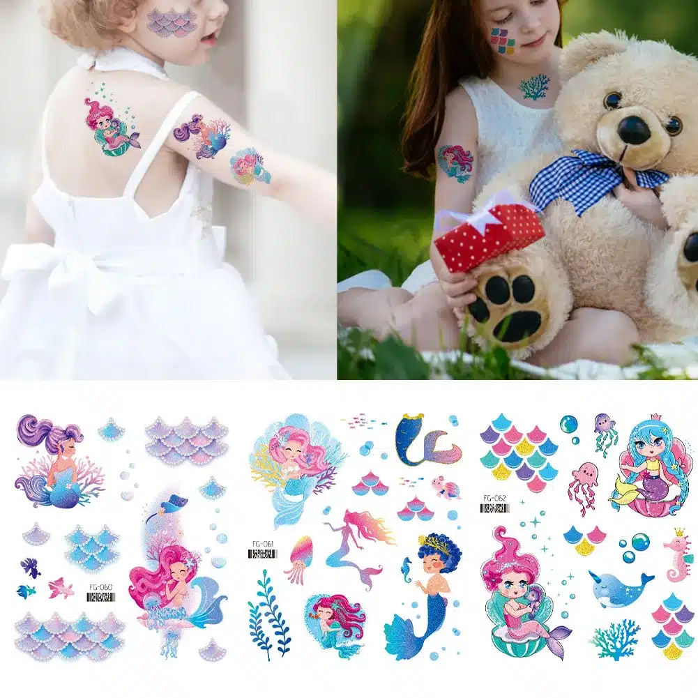 Cartoon Tattoo Stickers