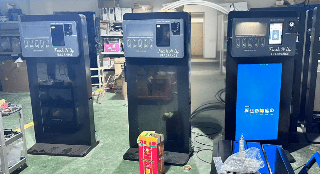 perfume vending machine comparison