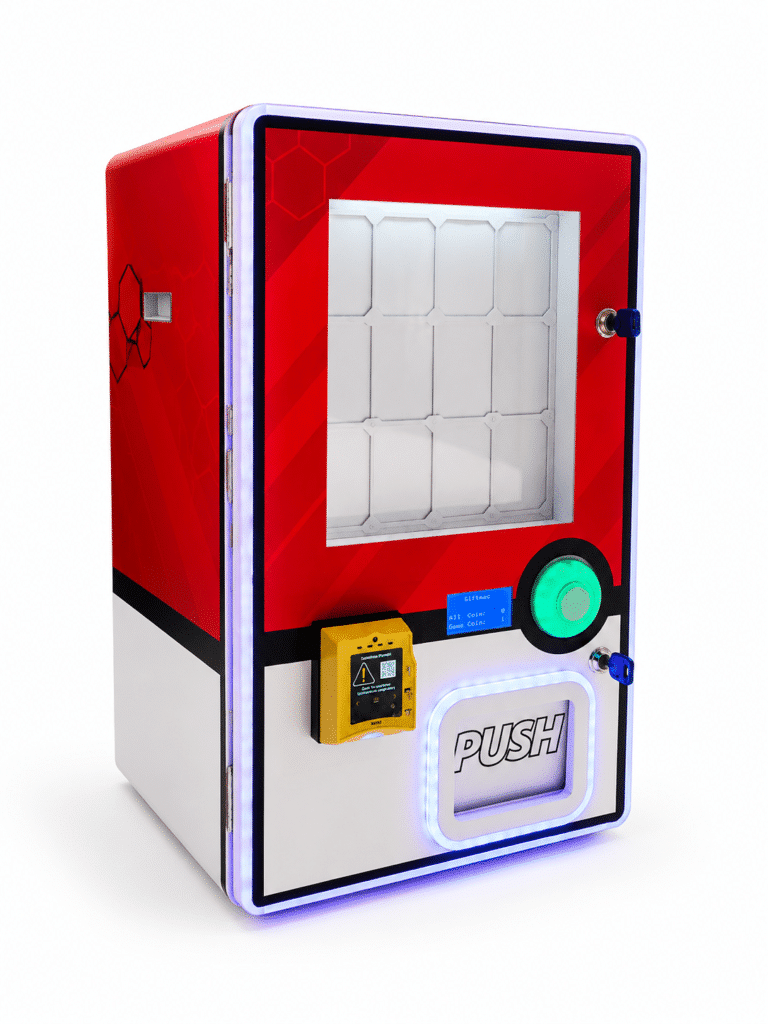 pokemon vending machine with nayax