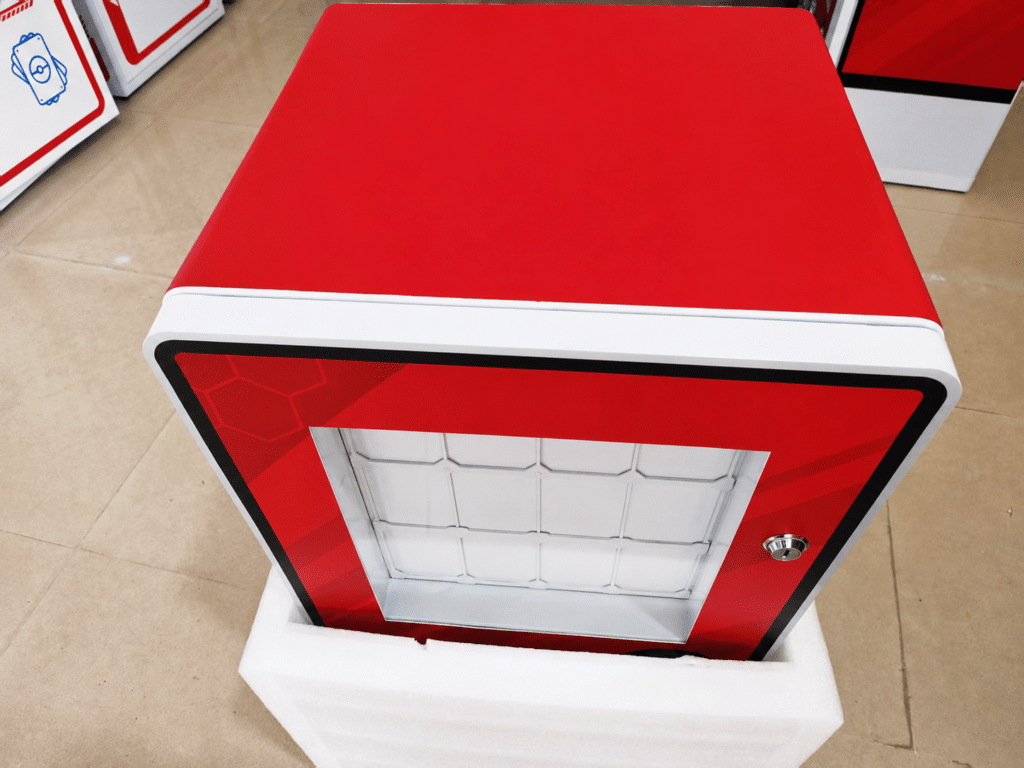 red mini pokemon vending machine