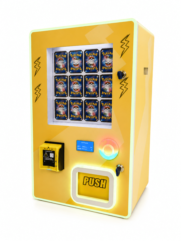 mini pokemon vending with nayax system