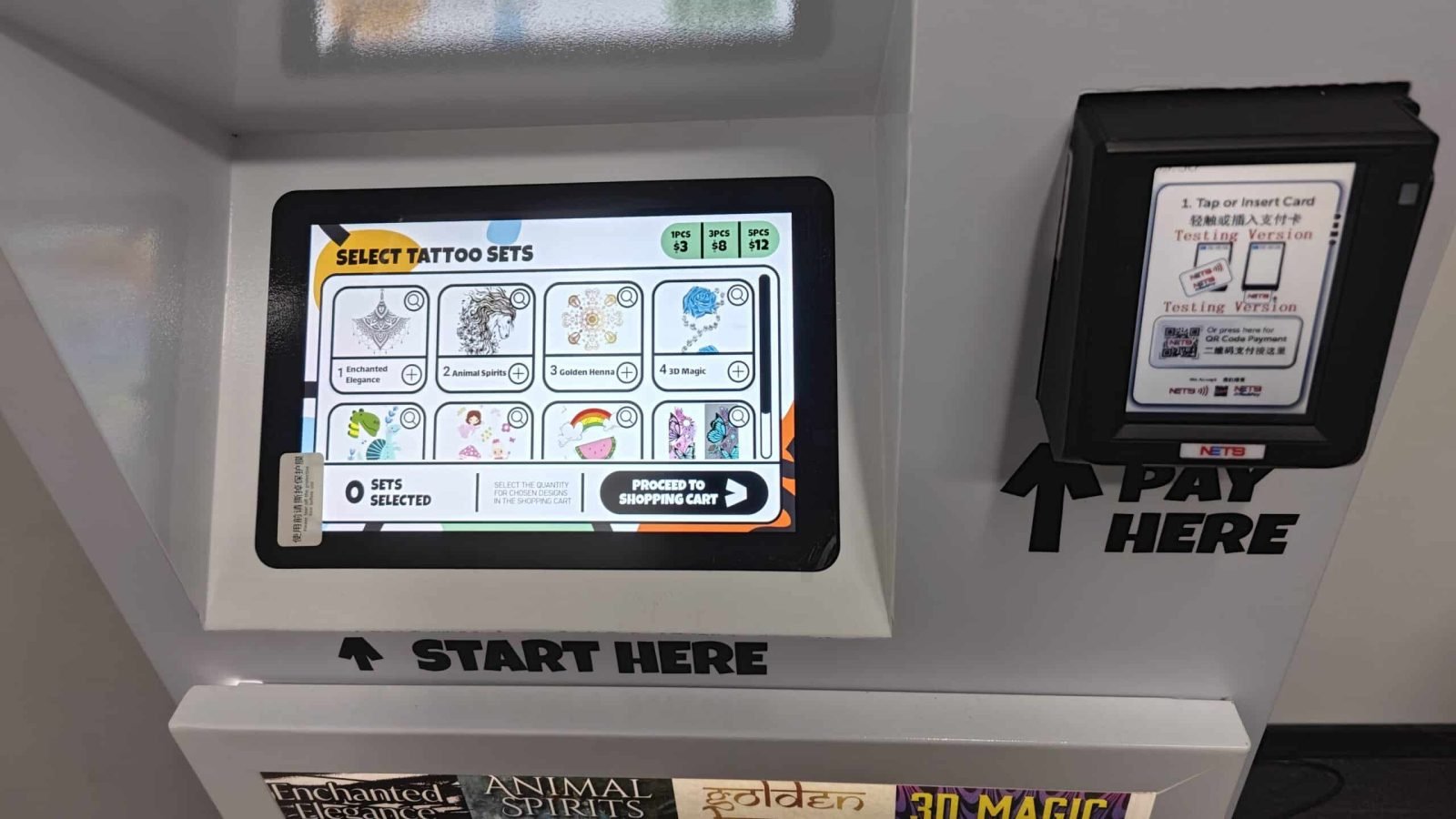 Tattoo Vending Machines